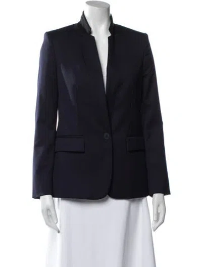 Pre-owned Stella Mccartney Wool Blazer In Blue