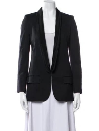 Pre-owned Stella Mccartney Wool Blazer In Blue