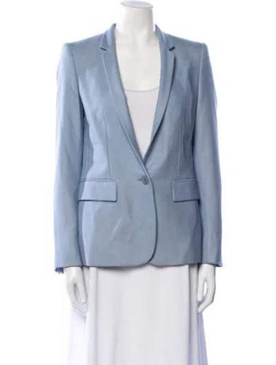Pre-owned Stella Mccartney Wool Blazer In Blue