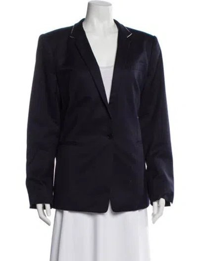 Pre-owned Stella Mccartney Wool Blazer In Blue