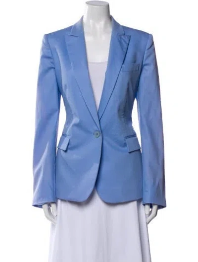 Pre-owned Stella Mccartney Wool Blazer In Blue