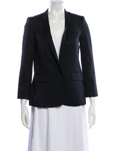 Pre-owned Stella Mccartney Wool Blazer In Blue