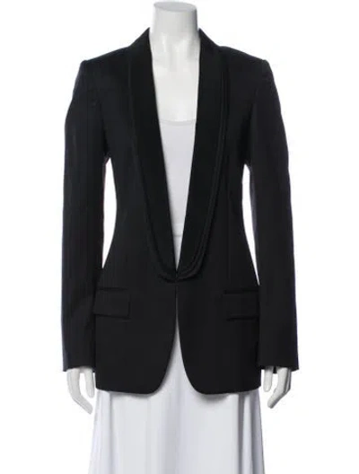 Pre-owned Stella Mccartney Wool Blazer In Blue