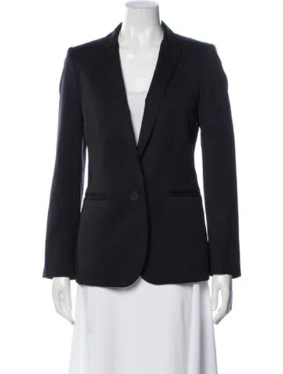 Pre-owned Stella Mccartney Wool Blazer In Blue