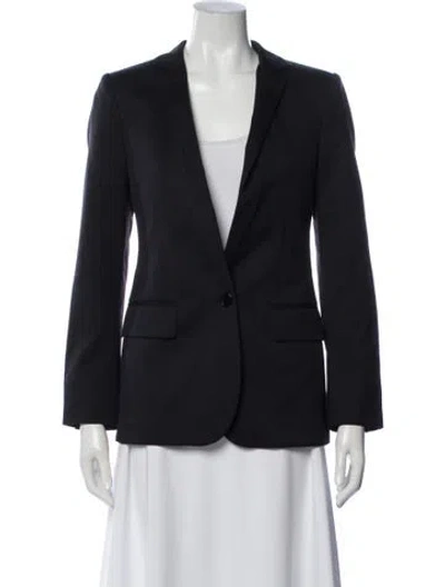Pre-owned Stella Mccartney Wool Blazer In Blue