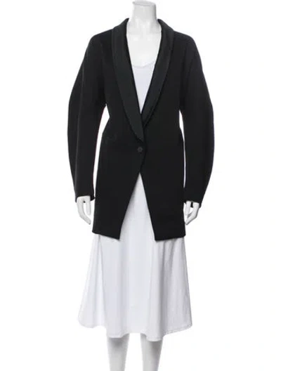 Pre-owned Stella Mccartney Wool Blazer In Blue
