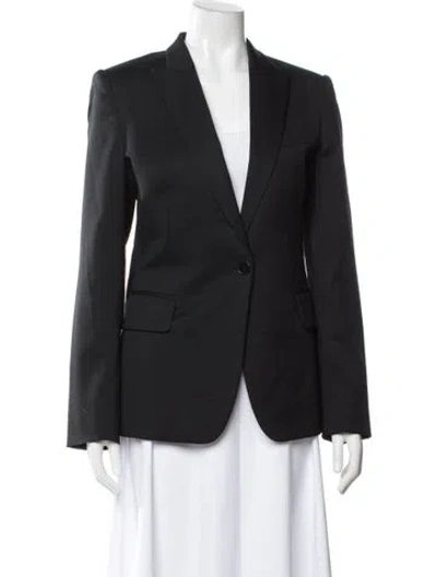 Pre-owned Stella Mccartney Wool Blazer In Blue