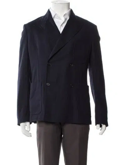 Pre-owned Stella Mccartney Wool Blazer In Blue