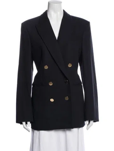 Pre-owned Stella Mccartney Wool Blazer In Blue