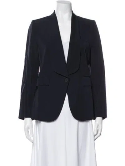Pre-owned Stella Mccartney Wool Blazer In Blue