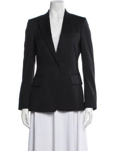 Pre-owned Stella Mccartney Wool Blazer In Blue