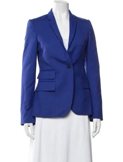 Pre-owned Stella Mccartney Wool Blazer In Blue