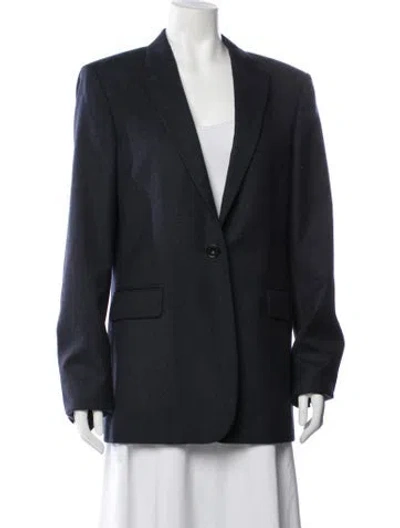 Pre-owned Stella Mccartney Wool Blazer In Blue
