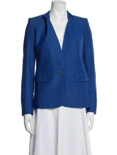 Pre-owned Stella Mccartney Wool Blazer In Blue