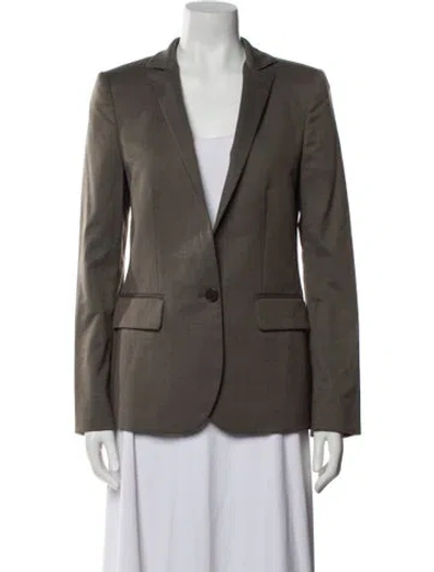 Pre-owned Stella Mccartney Wool Blazer In Brown