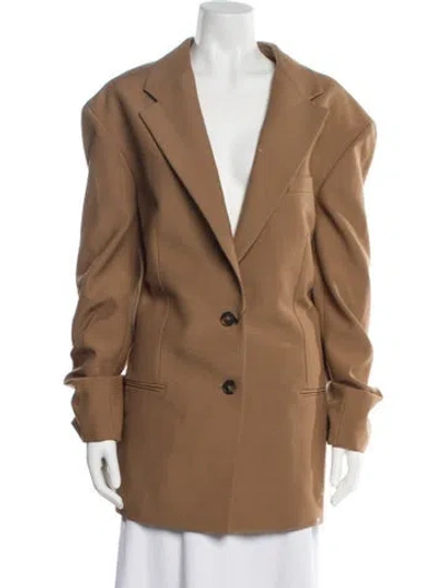 Pre-owned Stella Mccartney Wool Blazer In Brown
