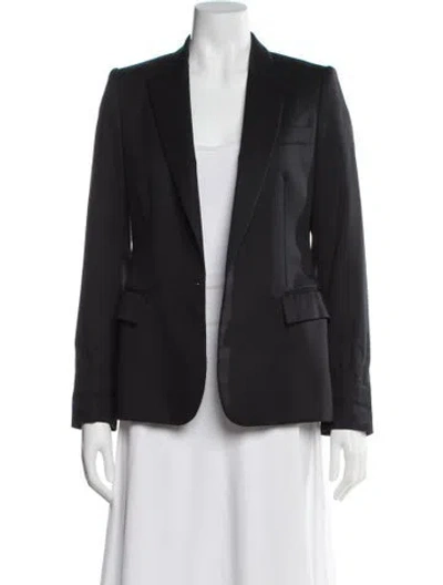 Pre-owned Stella Mccartney Wool Blazer In Gray