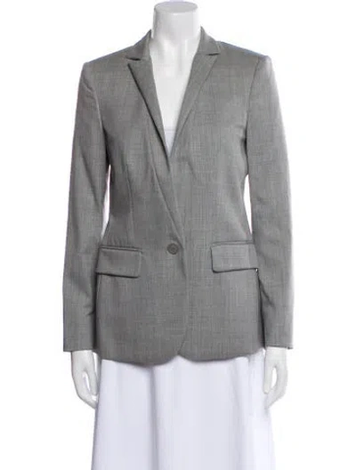 Pre-owned Stella Mccartney Wool Blazer In Gray