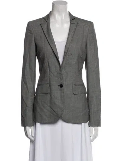 Pre-owned Stella Mccartney Wool Blazer In Gray