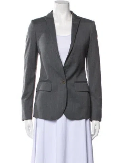 Pre-owned Stella Mccartney Wool Blazer In Gray