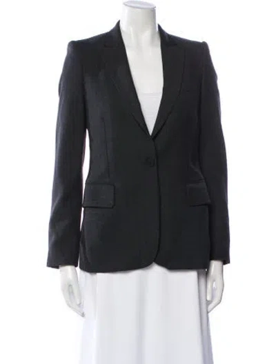 Pre-owned Stella Mccartney Wool Blazer In Gray