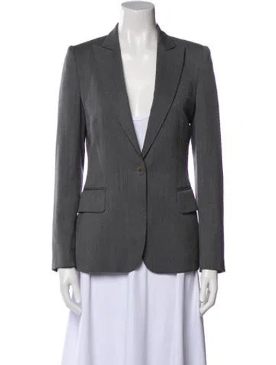 Pre-owned Stella Mccartney Wool Blazer In Gray