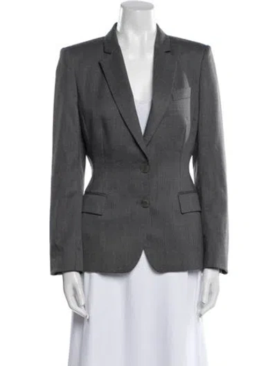 Pre-owned Stella Mccartney Wool Blazer In Gray