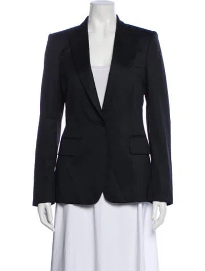 Pre-owned Stella Mccartney Wool Blazer In Gray
