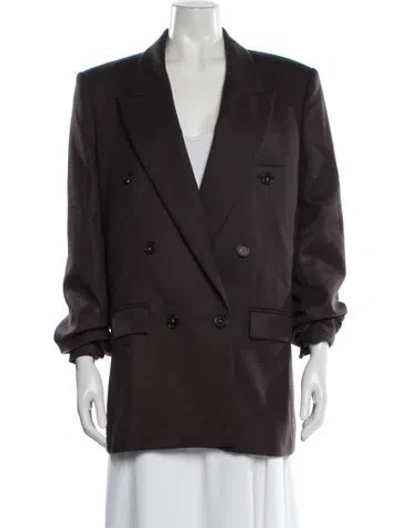 Pre-owned Stella Mccartney Wool Blazer In Gray