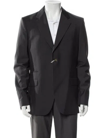 Pre-owned Stella Mccartney Wool Blazer In Gray