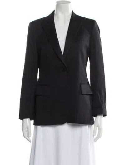 Pre-owned Stella Mccartney Wool Blazer In Gray