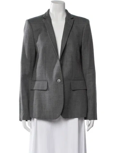 Pre-owned Stella Mccartney Wool Blazer In Gray