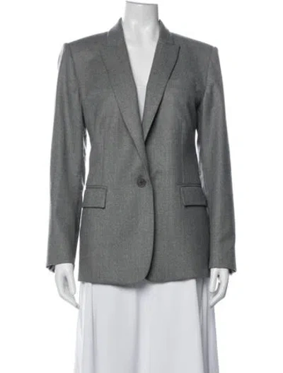 Pre-owned Stella Mccartney Wool Blazer In Gray