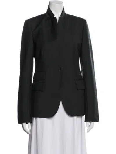 Pre-owned Stella Mccartney Wool Blazer In Green