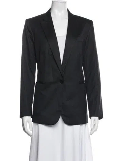 Pre-owned Stella Mccartney Wool Blazer In Grey