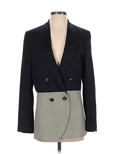 Pre-owned Stella Mccartney Wool Blazer Jacket In Blue