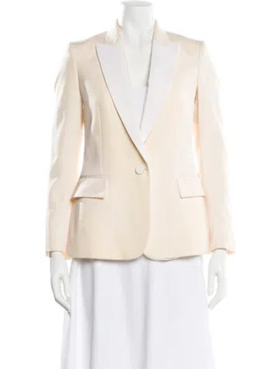 Pre-owned Stella Mccartney Wool Blazer In Neutral