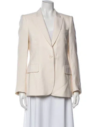 Pre-owned Stella Mccartney Wool Blazer In Neutral