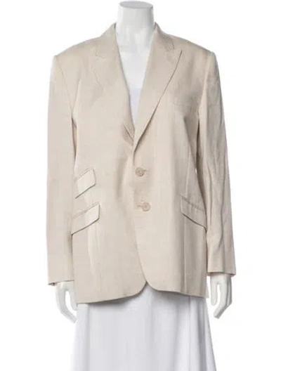 Pre-owned Stella Mccartney Wool Blazer In Neutral