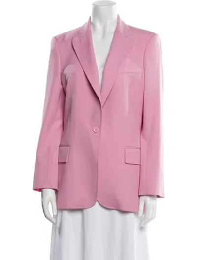 Pre-owned Stella Mccartney Wool Blazer In Pink