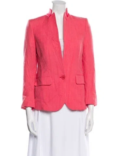 Pre-owned Stella Mccartney Wool Blazer In Pink