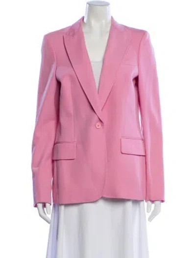 Pre-owned Stella Mccartney Wool Blazer In Pink
