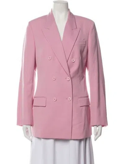 Pre-owned Stella Mccartney Wool Blazer In Pink