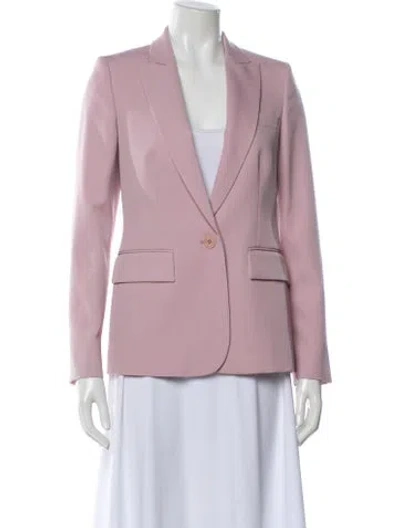 Pre-owned Stella Mccartney Wool Blazer In Purple