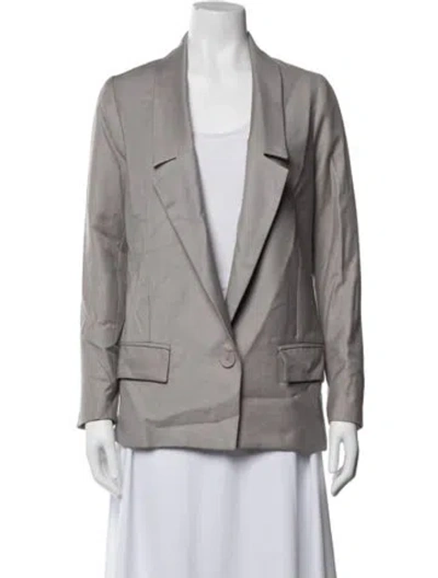 Pre-owned Stella Mccartney Wool Blazer In Purple