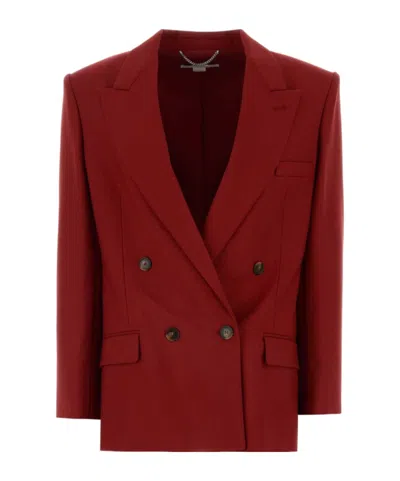 Stella Mccartney Wool Blazer In Red