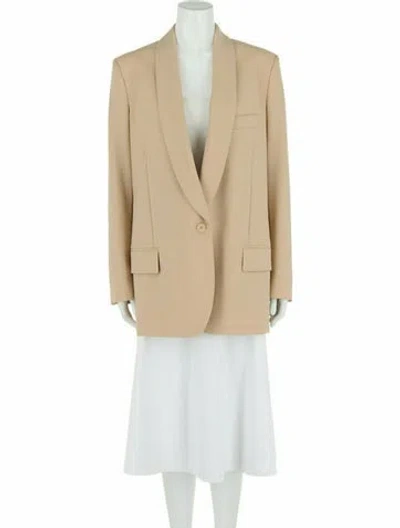 Pre-owned Stella Mccartney Wool Blazer W/ Tags In Brown