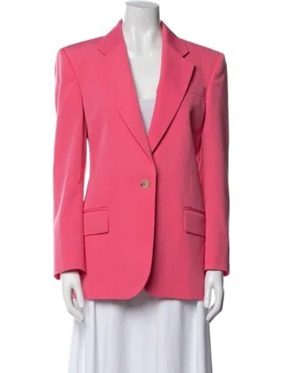 Pre-owned Stella Mccartney Wool Blazer W/ Tags In Pink