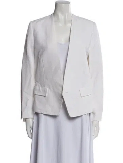 Pre-owned Stella Mccartney Wool Blazer In White
