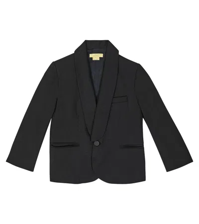 Stella Mccartney Kids' Wool-blend Blazer In Black